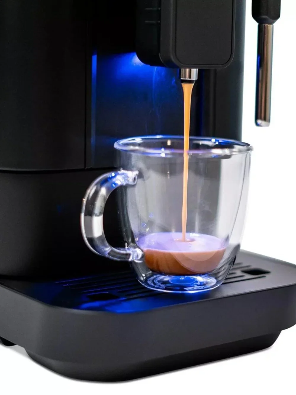 Espressione Concierge Elite Coffee Espresso Machine Infinite Black 20Bar Grinder